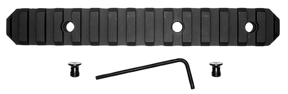 GrovTec GTSW230 6 in 15-Slot KeyMod Picatinny Rail Black Anodized