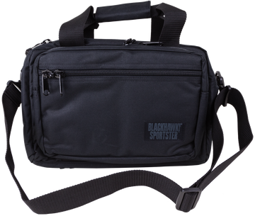 Blackhawk Sportster Deluxe Range Bag Black 600D Polyester - Holds 2 Handguns