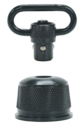 GrovTec GTSW296 Mag Cap Swivel Set 1" Push Button Black Oxide Remington 870 Express 12 Gauge Steel