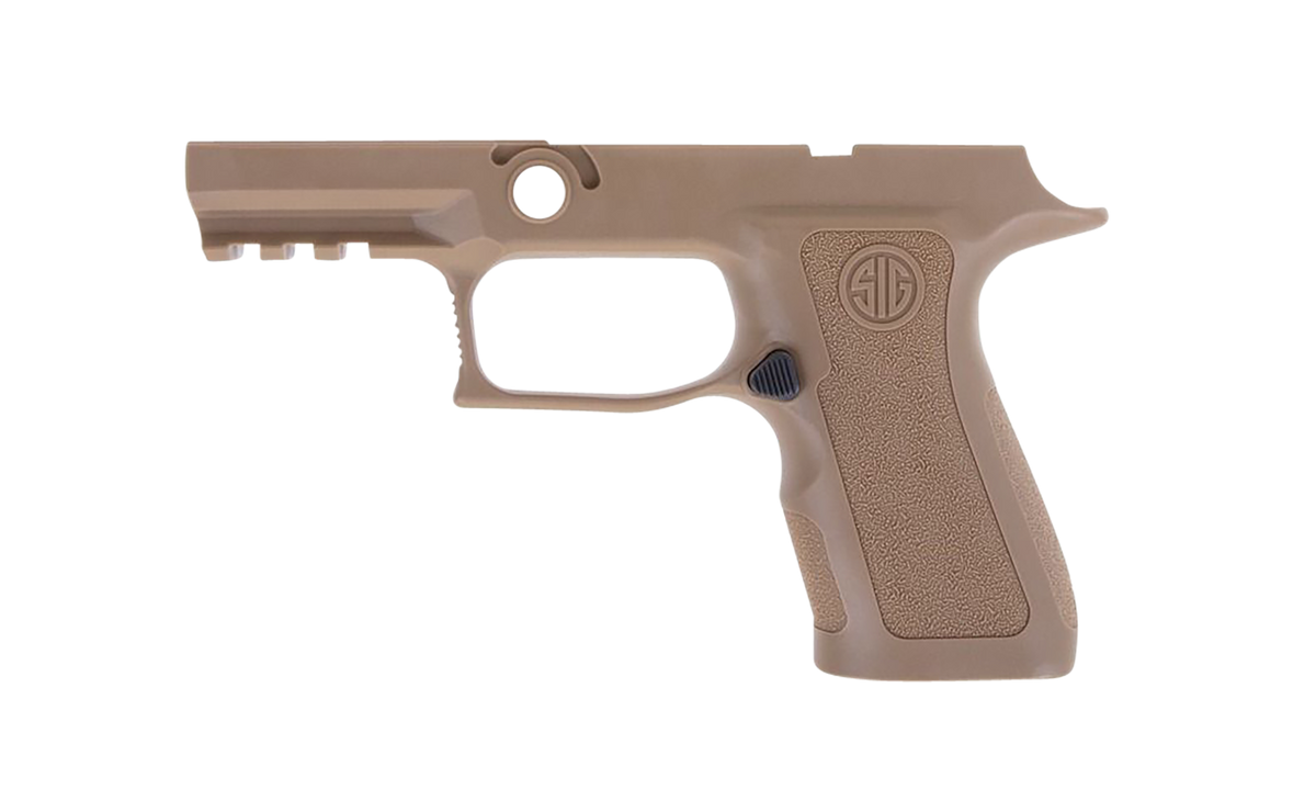 Sig Sauer P320 Grip Module X-Series Compact Medium 9mm Luger/40 S&W/357 Sig Coyote Tan Polymer