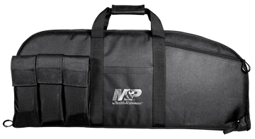 M&P Accessories 110016 Duty Series 45" Rifle/Shotgun Case Black Nylon - 5 Exterior Mag Pouches