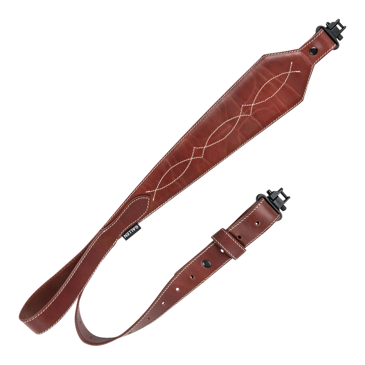 Heritage Cases 8508 Western Scallop Brown Leather Rifle Sling