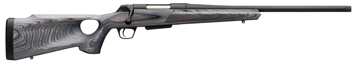 Winchester Guns XPR Thumbhole Varmint SR 350 Legend 24" 4+1 Bolt Action Rifle - Matte Black Laminate Stock