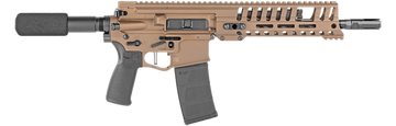 Patriot Ordnance Factory P415 Edge 300 Blackout 10.5" 30+1 Semi-Auto Pistol - Burnt Bronze Cerakote