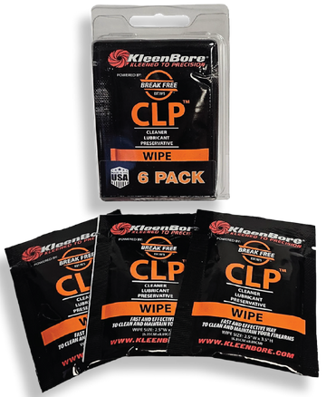 Kleen-Bore KBBF6PK BreakFree CLP Wipes 6-Pack - 5" x 7.75"