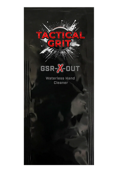 Tactical Grit GSR X-Out Tac Packs 10-Pack Waterless Hand Cleaner