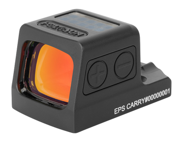 Holosun EPS Carry 1x 2 MOA Gold Dot/32 MOA Circle Enclosed Pistol Red Dot Sight - Black Anodized