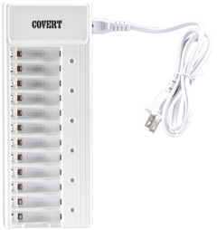 Covert Scouting Cameras Rapid Charger 12 Bay AA Battery Charger