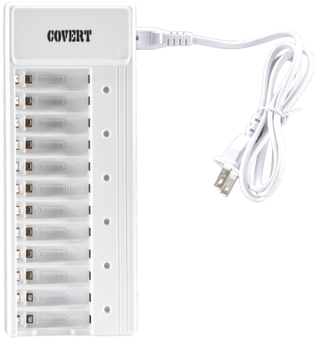 Covert Scouting Cameras Rapid Charger 12 Bay AA Battery Charger