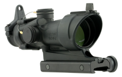 Trijicon 100091 ACOG 4x32mm .223 BDC Illuminated Amber Crosshair Riflescope - Black Hardcoat Anodized