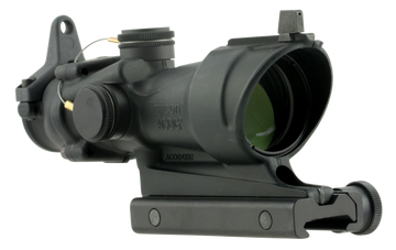 Trijicon 100091 ACOG 4x32mm .223 BDC Illuminated Amber Crosshair Riflescope - Black Hardcoat Anodized