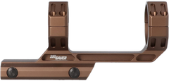 Sig Sauer Electro-Optics Alpha MSR 30mm Scope Mount/Ring Combo Coyote Brown Aluminum - Picatinny