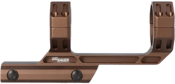Sig Sauer Electro-Optics Alpha MSR 30mm Scope Mount/Ring Combo Coyote Brown Aluminum - Picatinny