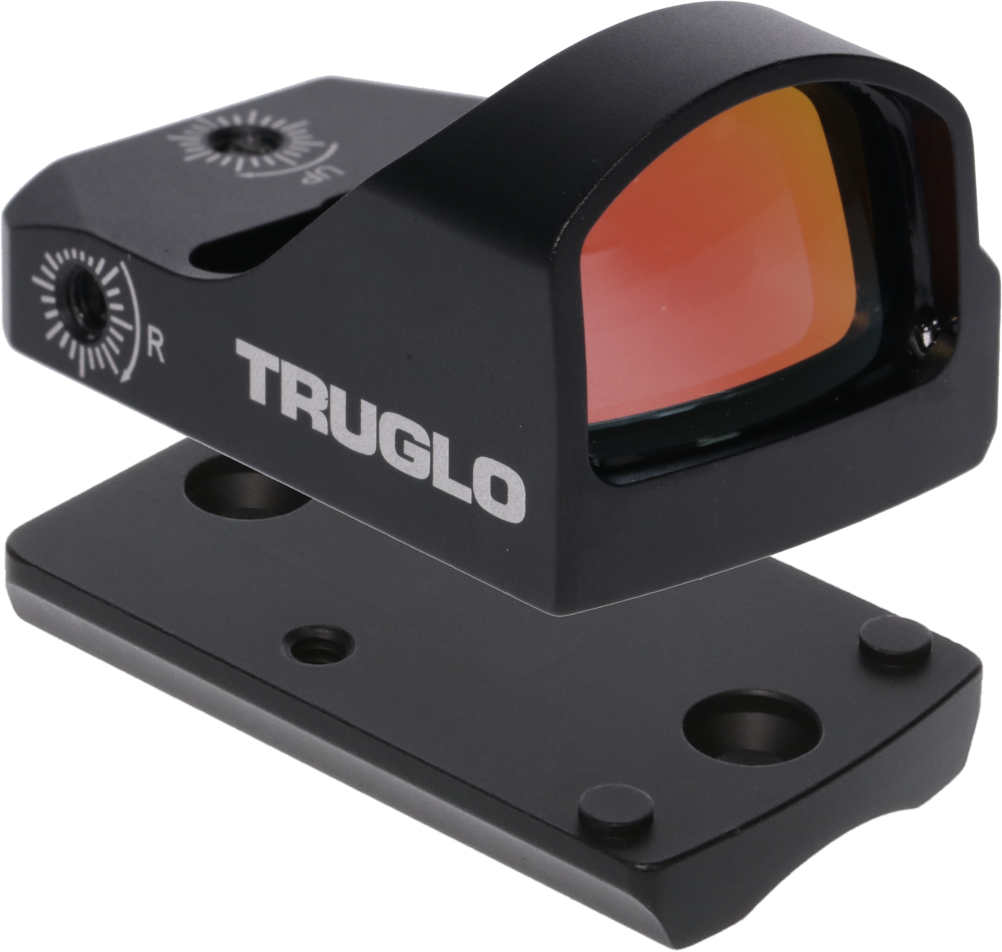 TruGlo TruTec Micro 3 MOA Red Dot Sight 1x 23mm - Remington Shotgun Mount