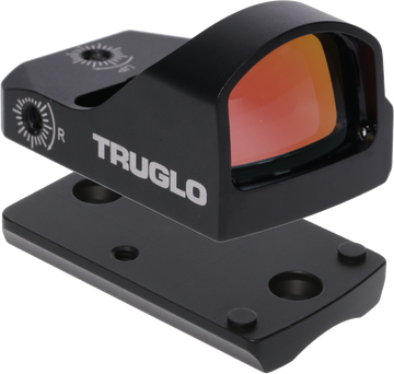 TruGlo TruTec Micro 3 MOA Red Dot Sight 1x 23mm - Remington Shotgun Mount