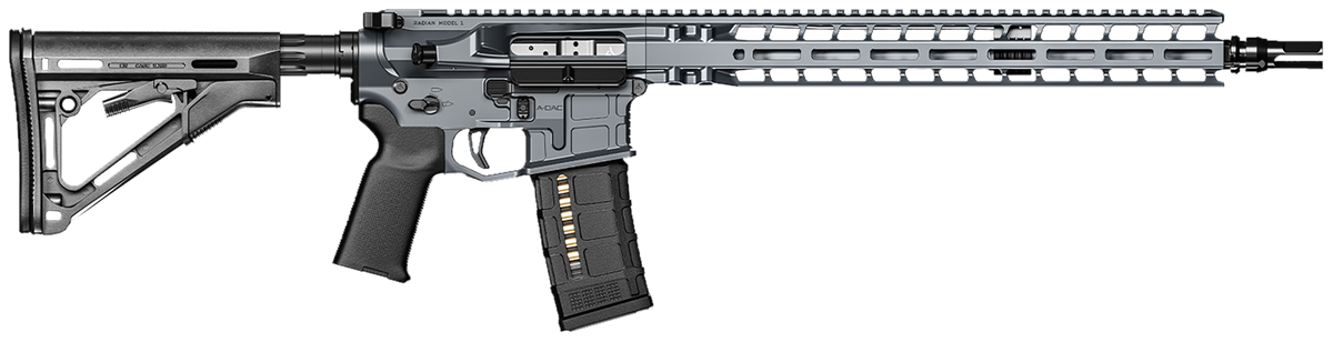 Radian Weapons Model 1 AR-15 223 Wylde 16" 30+1 Semi-Auto Rifle - Radian Gray Cerakote