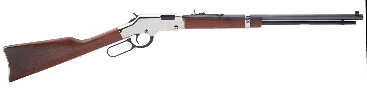 Henry H004SV Golden Boy Silver 17 HMR 20" 11+1 Lever-Action Rifle