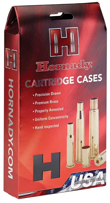 Hornady 8605 .223 Rem Unprimed Brass Cases - 50/Box