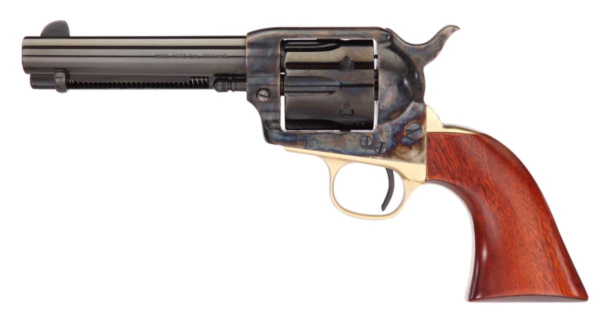 Taylor's & Company 1873 Ranch Hand Deluxe 357 Mag 4.75" 6-Rd SAO Revolver - Taylor Tuned