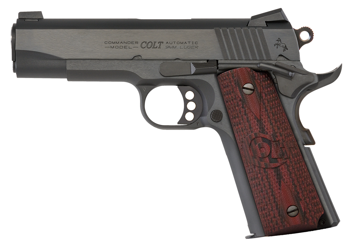 Colt Mfg Combat Commander 9mm Luger 4.25" 9+1 SAO Pistol