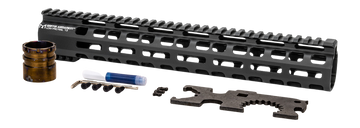 Griffin Armament LPR13 13in Low Pro Rigid M-LOK Handguard 7075 Aluminum - Black