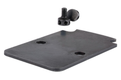 Trijicon RMRcc Mount Plate for Zev/AOS Pistol Slides - Matte Stainless Steel