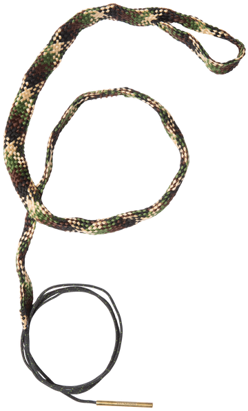 Hoppes BoreSnake Den .204 Cal Rifle Bore Cleaner Rope - Bronze Bristle