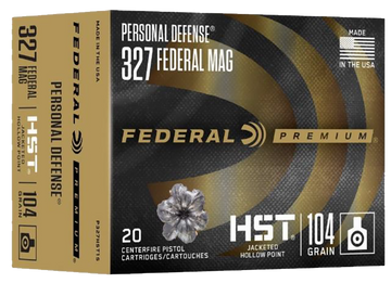 Federal Premium Personal Defense HST 327 Federal Mag 104gr JHP - Box or Case