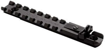 Tactical Solutions Trail-Lite Optic System Picatinny Rail w/ Integrated Sights - Black Aluminum - Buck Mark