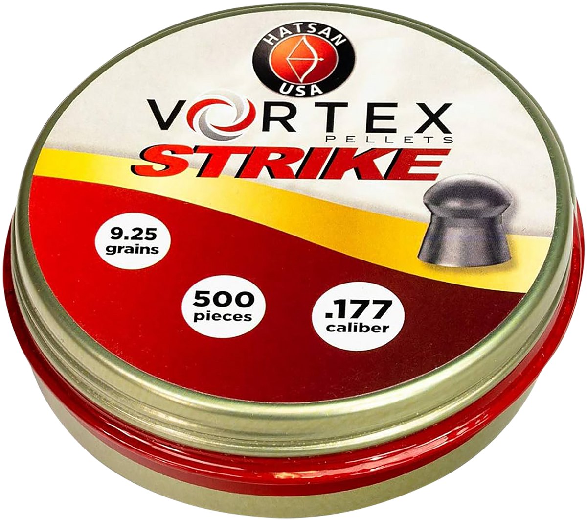 Hatsan USA Vortex Strike .177 9.25gr Lead Domed Pellets 500-Ct