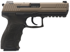 HK P30L V3 9mm Luger 4.45" 17+1 Semi-Auto Pistol - FDE