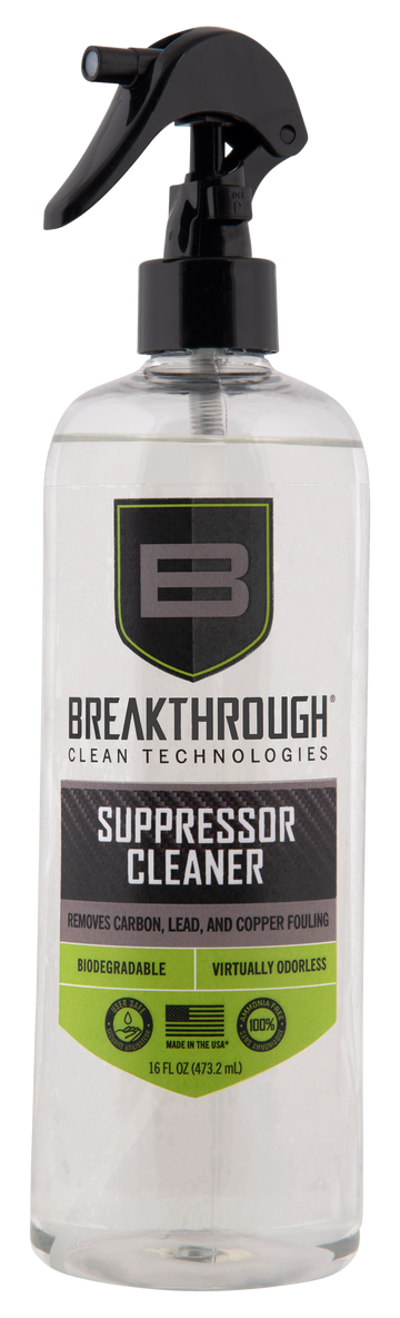 Breakthrough Clean BTSC-16OZ Suppressor Cleaner 16 oz - Water-Based Solvent
