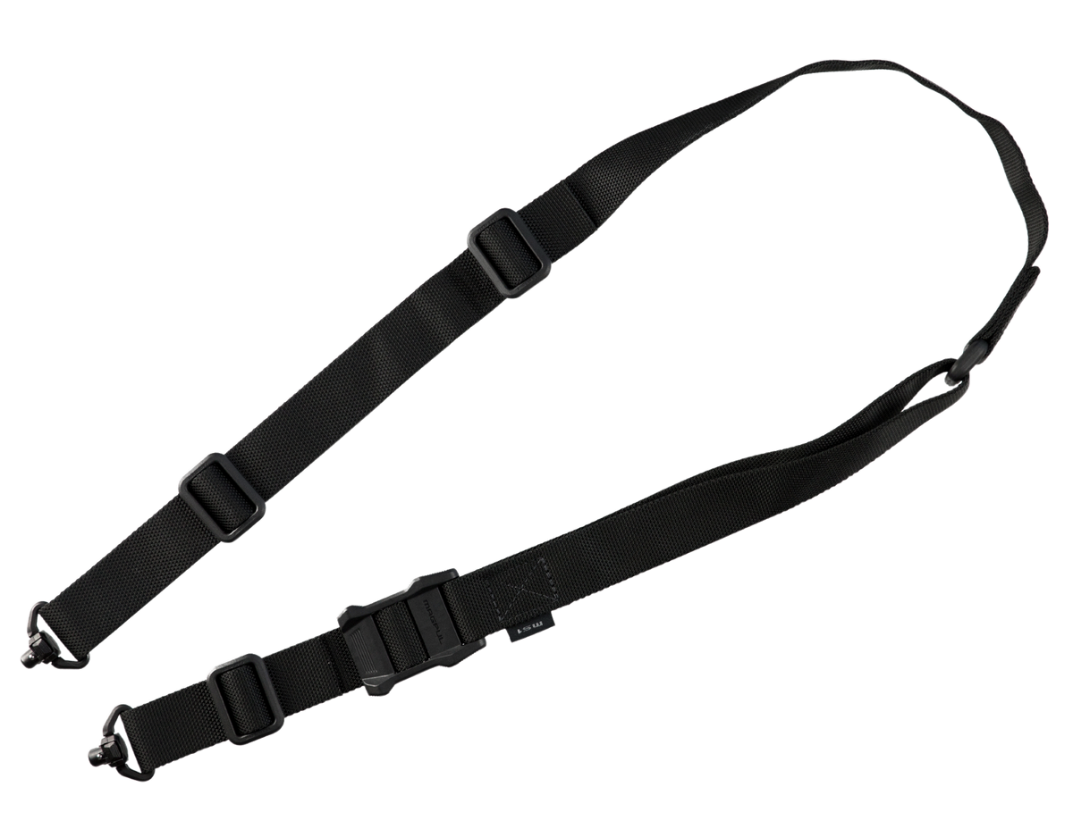 Magpul Industries MS1 QDM Sling 48"-60" 1.25" Black Nylon Adjustable Two-Point Rifle