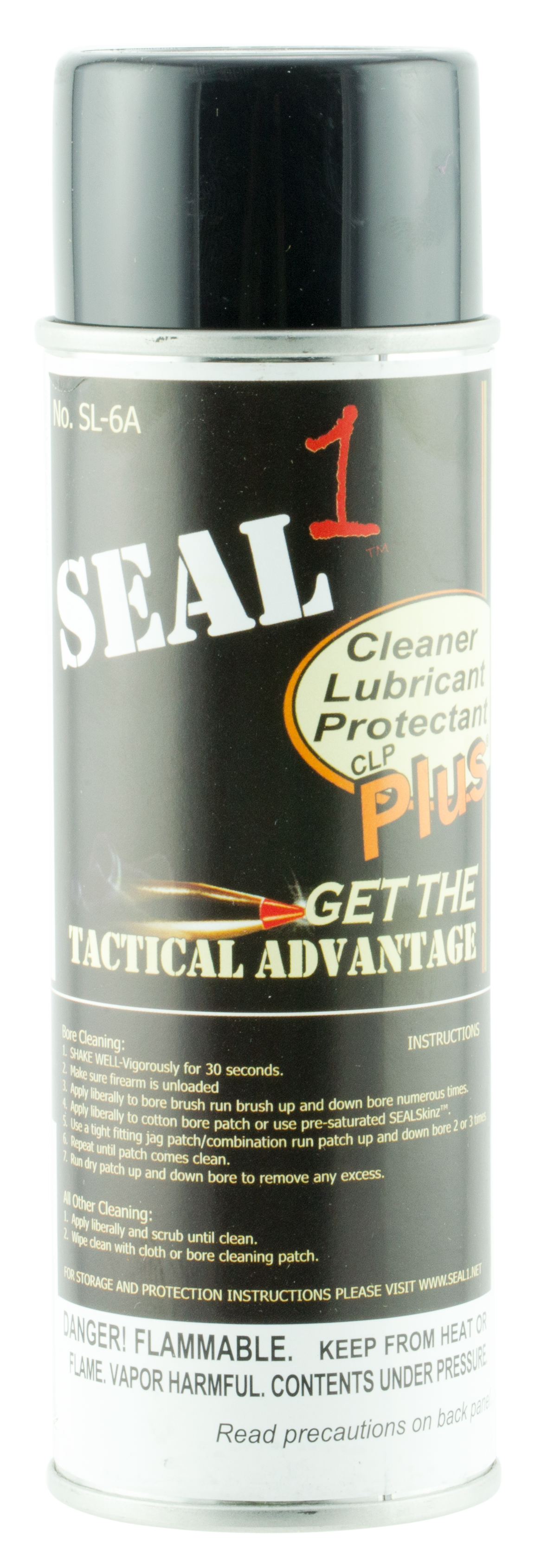 Seal 1 SL6A CLP Plus Liquid 6 oz Aerosol - Firearm Cleaner/Lubricant/Protectant
