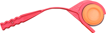MTM Case-Gard EZ Throw II 19" Single Ambidextrous Manual Clay Target Thrower - Red