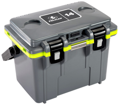 Pelican 14QT Elite Cooler 14 Quart Dark Gray/Green