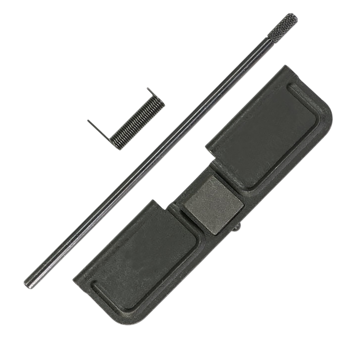 White Label Armory WLA-UPR-2004-01 AR-15 Knurled Dust Cover Kit - Black