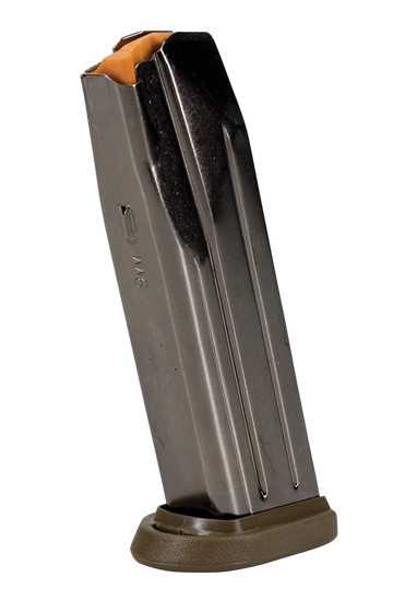 FN FNS Compact 9mm Luger 17-Rd Black/FDE Steel Pistol Magazine