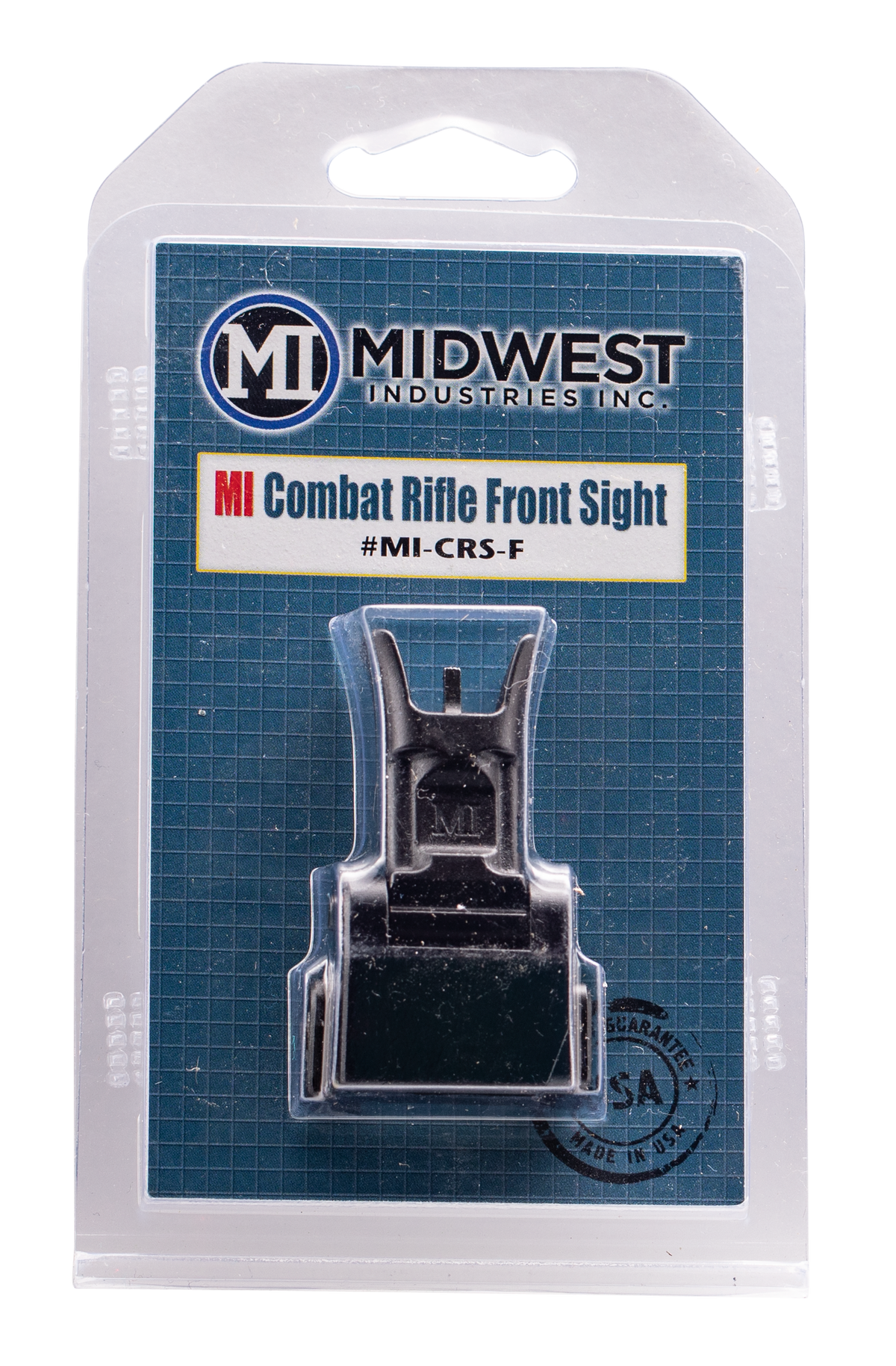 Midwest Industries MICRSF Combat Rifle Flip-Up Front Sight Black for AR-15/M16/M4