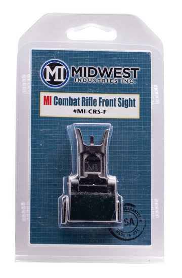 Midwest Industries MICRSF Combat Rifle Flip-Up Front Sight Black for AR-15/M16/M4