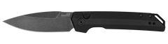 Kershaw Launch Iridium 7038G10 3.45" Folding Automatic Plain Edge CPM MagnaCut BlackWash - Black G10/Aluminum Handle