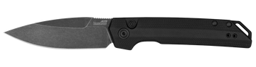 Kershaw Launch Iridium 7038G10 3.45" Folding Automatic Plain Edge CPM MagnaCut BlackWash - Black G10/Aluminum Handle