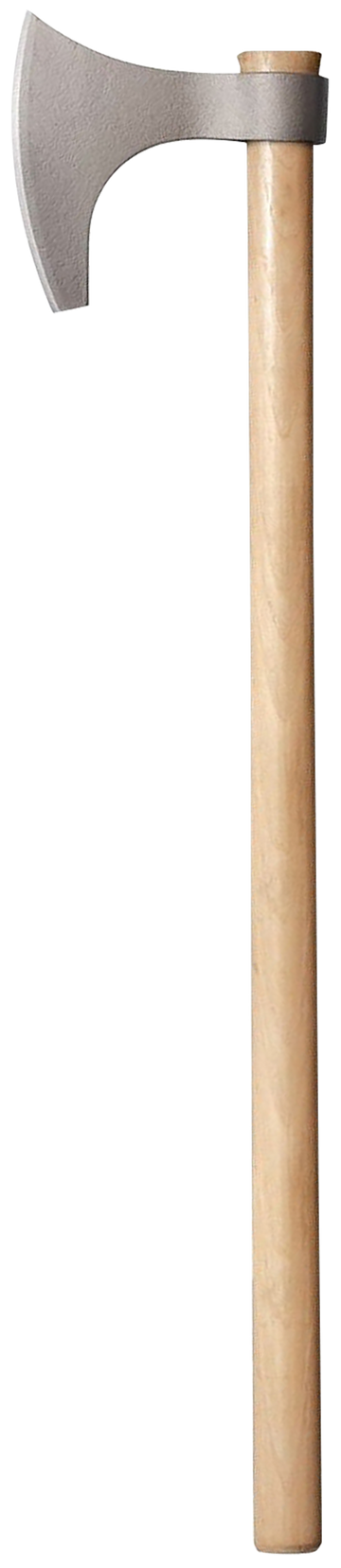Cold Steel CS90WVBA Viking Hand Axe 6" Blade 1055 Carbon Steel 30" American Hickory Handle