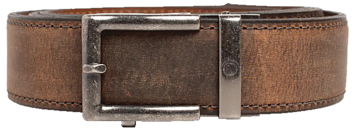 Team Nexbelt Operating EDC Crazy Horse Brown Leather 1.50" Ratchet Belt