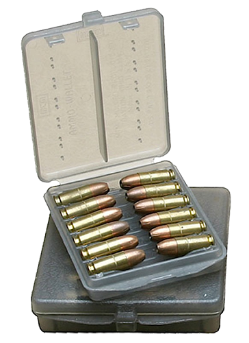 MTM Case-Gard Ammo-Wallet .45 ACP 18-Rd Clear Smoke Polymer