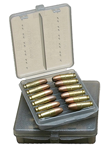 MTM Case-Gard Ammo-Wallet .45 ACP 18-Rd Clear Smoke Polymer