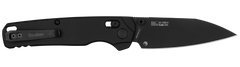Kershaw Bel Air XL 3.4" Reverse Tanto Plain CPM MagnaCut Black PVD - Black Aluminum