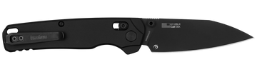 Kershaw Bel Air XL 3.4" Reverse Tanto Plain CPM MagnaCut Black PVD - Black Aluminum