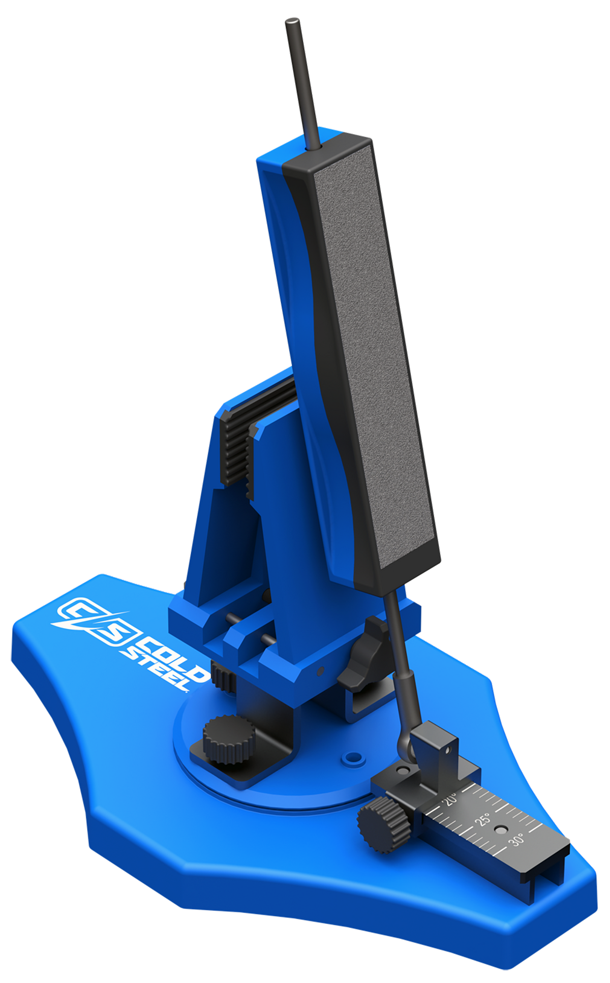 Cold Steel CSKSBKS Benchtop Knife Sharpener Blue Diamond 15-30 Degree