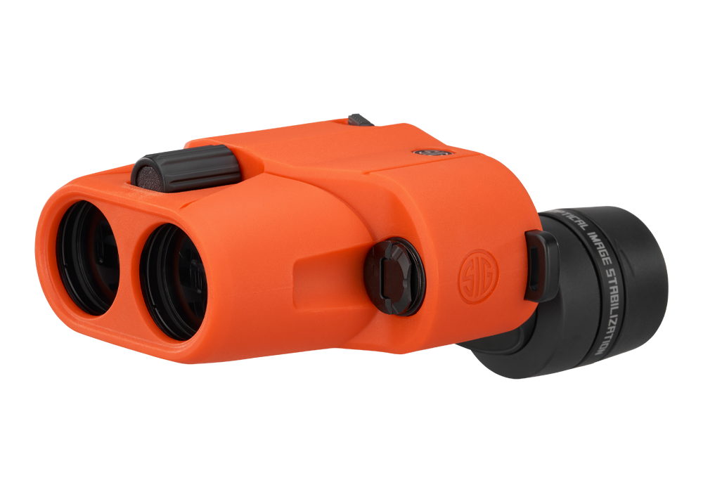 Sig Sauer Electro-Optics Zulu6 HDX OIS 10x30mm Image Stabilized Binoculars - Orange